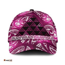 Matariki New Zealand Classic Cap NZ Niho Taniwha Maori New Year Pink Galaxy LT14