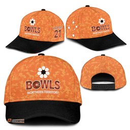 Australian Northern Territory Lawn Bowls Custom Classic Cap Aussie Minimalist Style LT9