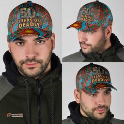NAIDOC Week 26 Classic Cap 50 Years of Deadly Aboriginal Motif LT03