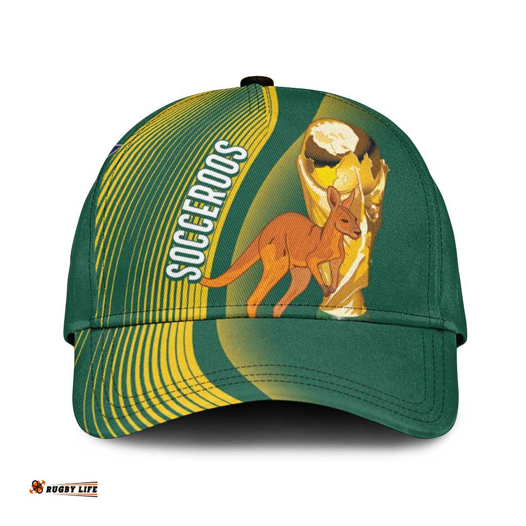 Australia Socceroos WC2026 Custom Classic Cap Golden Champions LT7