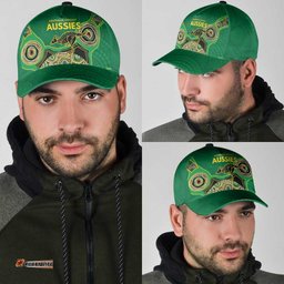 Australia Cricket Spirit 2026 Classic Cap World T20 Edition - Green Aboriginal LT9