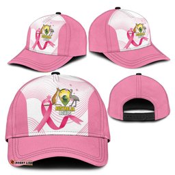 Bowls Australia Breast Cancer Classic Cap Pink Ribbon Curve Sporty LT14
