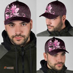 Matariki New Zealand Classic Cap Maori Pattern Pink Galaxy LT05