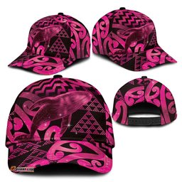 Humpback Whale Matariki New Zealand Classic Cap NZ Maori Paikea Poutama Luxury Pink LT14