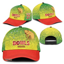 Australian Tasmania Lawn Bowls Custom Classic Cap Aussie Minimalist Style LT9