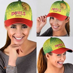 Australian Tasmania Lawn Bowls Custom Classic Cap Aussie Minimalist Style LT9