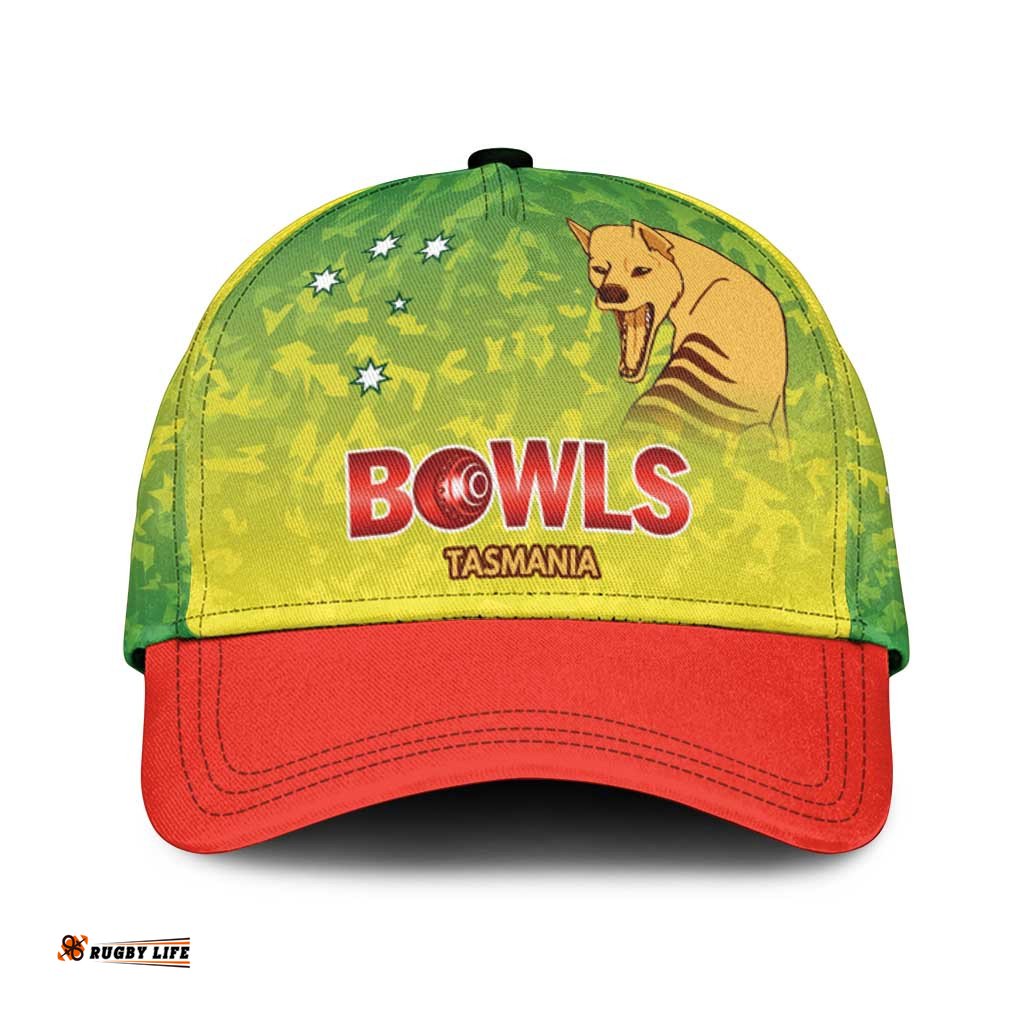 Australian Tasmania Lawn Bowls Custom Classic Cap Aussie Minimalist Style LT9