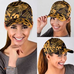 Humpback Whale Matariki New Zealand Classic Cap NZ Maori Paikea Poutama Luxury Gold LT14