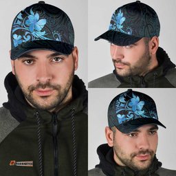 Matariki New Zealand Classic Cap Maori Pattern Blue Galaxy LT05