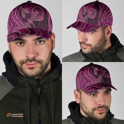 Australia Breast Cancer Awareness Classic Cap Pink Dragonflies Aboriginal Art LT14