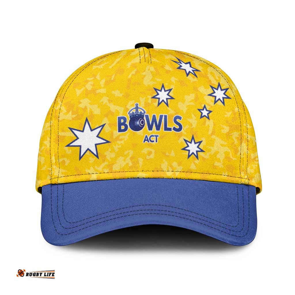 Australian ACT Lawn Bowls Custom Classic Cap Aussie Minimalist Style LT9
