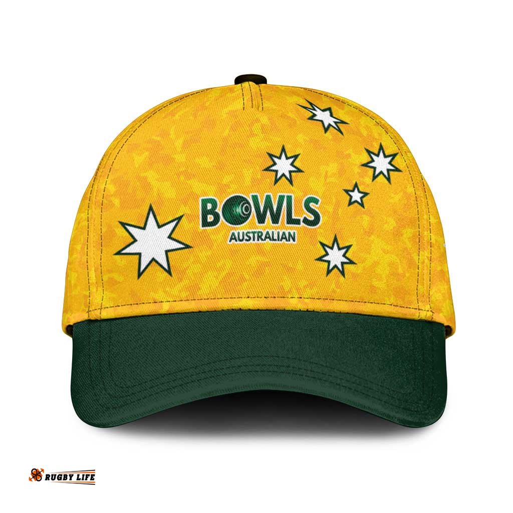 Australian Lawn Bowls Custom Classic Cap Aussie Minimalist Style LT9