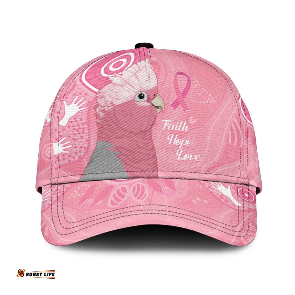 Australia Breast Cancer Awareness Classic Cap Galah Faith Hope Love Pink Month LT14