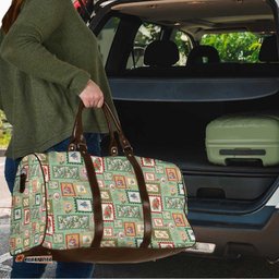 Aussie Birds Christmas La La Land Travel Bag Green Vintage Stamp Edition LT9