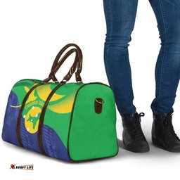 Australia Christmas Island Travel Bag Wilayah Pulau Krismas Flag Color LT14