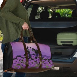 Australia ANZAC Animal Heroes Travel Bag Purple Poppies LT7