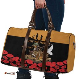 Australia ANZAC Day Personalised Travel Bag Honouring The Animals That Served LT9
