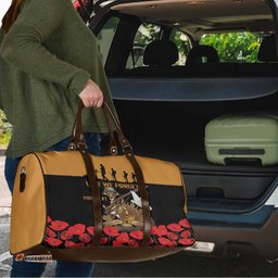 Australia ANZAC Day Personalised Travel Bag Honouring The Animals That Served LT9