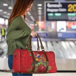 Aussie Rainbow lorikeet Travel Bag Aboriginal Inspired Christmas LT9