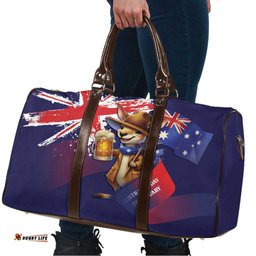 Australia Day Kangaroo Flag Travel Bag Aussie Aussie Aussie Oi Oi Oi LT9