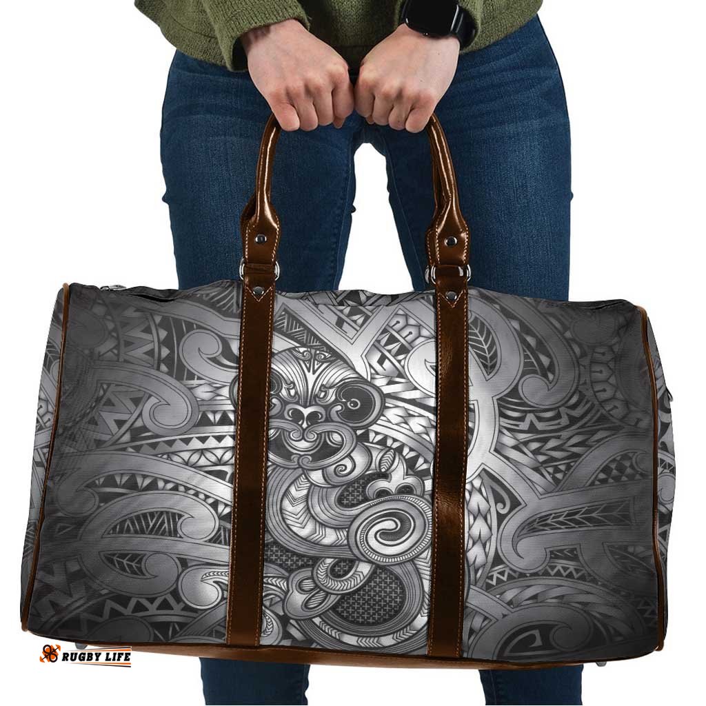 Aotearoa Maori Hei Tiki Travel Bag Kiwikiwi Kowhaiwhai Puhoro Motif LT9