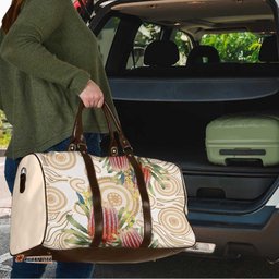 Australia Banksia Travel Bag Aussie Native Flowers Indigenous Art LT14