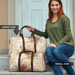 Australia Banksia Travel Bag Aussie Native Flowers Indigenous Art LT14