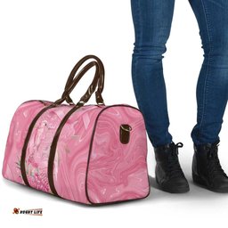 Australia Breast Cancer Awareness Travel Bag Think Pink Cockatoos Ribbon LT14