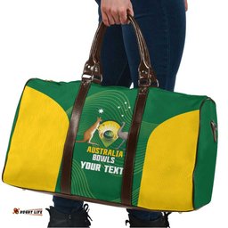 Custom Bowls Australia Travel Bag National Color Curve Sporty LT14