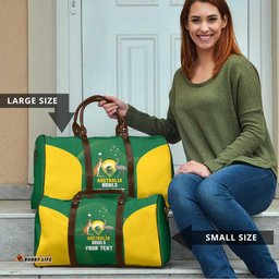 Custom Bowls Australia Travel Bag National Color Curve Sporty LT14