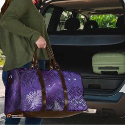 Aotearoa Taniko Matariki Travel Bag Cosmic Violet LT7