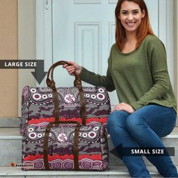 ANZAC Day Manly Warringah Sea Eagles Travel Bag Military Memorial Aboriginal Indigenous Art TS04