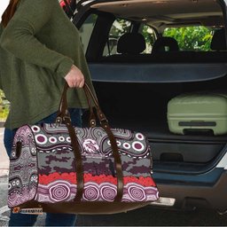 ANZAC Day Manly Warringah Sea Eagles Travel Bag Military Memorial Aboriginal Indigenous Art TS04