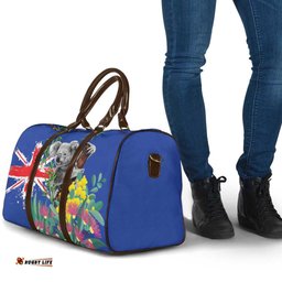 Australia Day Koala Travel Bag Aussie Aussie Aussie Oi Oi Oi Blue Color LT9