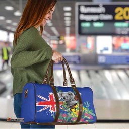 Australia Day Koala Travel Bag Aussie Aussie Aussie Oi Oi Oi Blue Color LT9