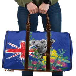 Australia Day Koala Travel Bag Aussie Aussie Aussie Oi Oi Oi Blue Color LT9