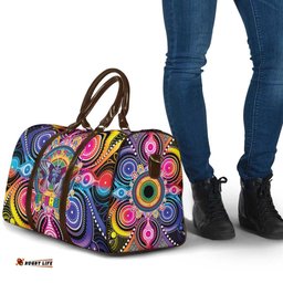 Australia Indigenous Autism Awareness Travel Bag Its Okay To Be Different LT05