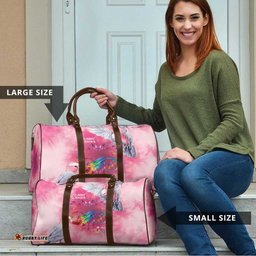 Australia Fight Cancer In All Colors Travel Bag Galah Pink Tie Dye LT7