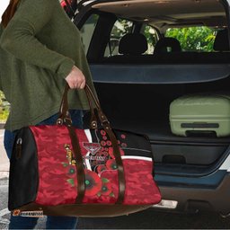 Essendon Bombers ANZAC Personalised Travel Bag Lest We Forget Poppy Camo LT9