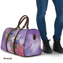 Australia Splendid Fairy Wren on Eucalyptus Travel Bag Epilepsy Awareness LT7