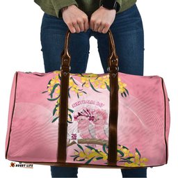 Galah Australia Day Travel Bag 26th January Golden Wattle Pink Color LT14