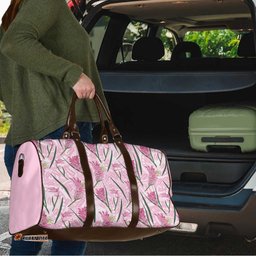 Australia Kangaroo Paws Travel Bag Aussie Native Flowers Indigenous Art LT14