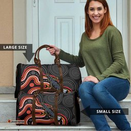 Indigenous Platypus Australia Travel Bag Australian Aboriginal Art Proud LT14