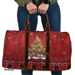 Funny Kiwi Bird Xmas Tree Travel Bag New Zealand Tribal Christmas Spirit LT9
