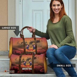 ANZAC Day Lest We Forget Travel Bag Australian Veterans Remembrance Tribute LT18