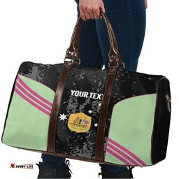 Custom Australia Matildas 2026 Travel Bag Come On Aussie Grunge Style LT14