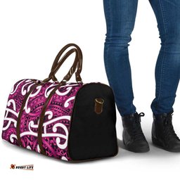 Aotearoa Maori Kowhaiwhai Travel Bag Mawhero Puhoro and Patiki LT9
