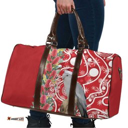 Blue Galah Mutation Christmas Australia Travel Bag Falalalala Galalah Bottlebrush Red Aboriginal Art LT14