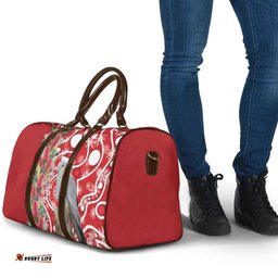 Blue Galah Mutation Christmas Australia Travel Bag Falalalala Galalah Bottlebrush Red Aboriginal Art LT14