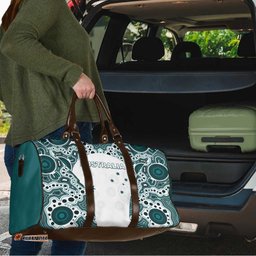 Australia Rugby 2026 Travel Bag Go Wallabies Aboriginal Pattern White Version LT05